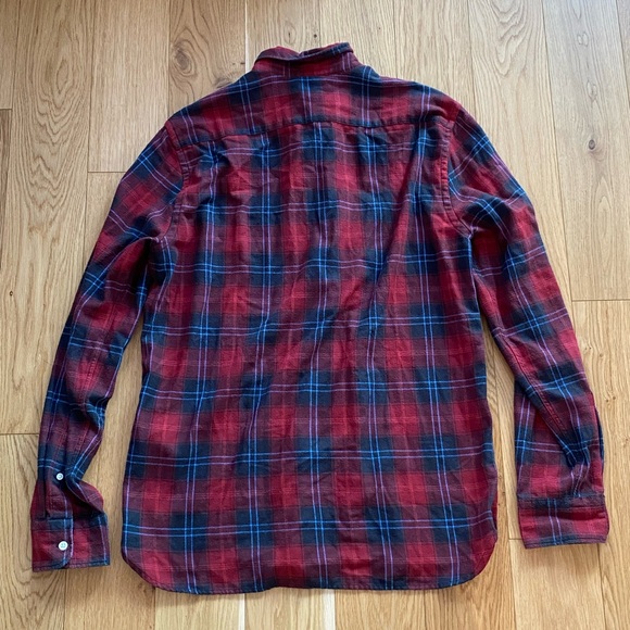 Levi’s Button Shirt Plaid Large - Picture 2 of 2